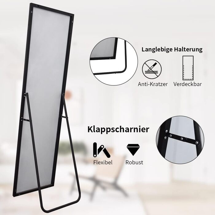 Koonmi Full Length Standing Mirror