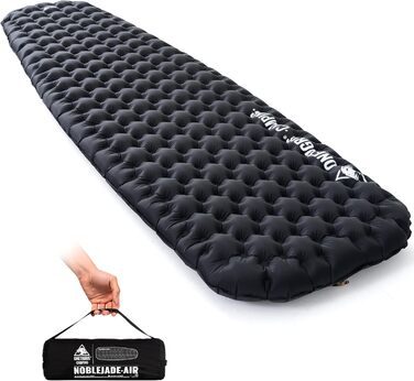 Каремат надувний OneTigris NOBLEJADE 10 см для кемпінгу, туризму, автомобіля (R-7.3) з помпою