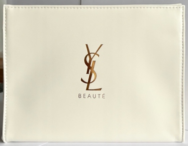 Велика косметичка Yves Saint Laurent (Large Pouch), біла