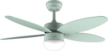 Стельовий вентилятор Cecotec EnergySilence Aero 4260 Full Mint 40W зі світлодіодним освітленням, пультом, таймером та 6 швидкостями
