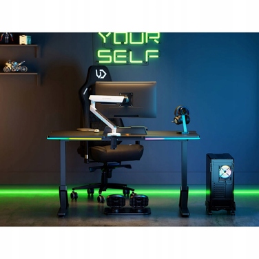 Ігровий стіл Ultradesk IRON, чорний