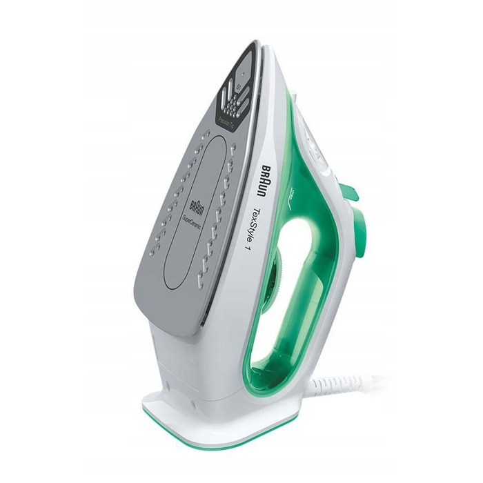 Парова праска Braun TexStyle 1 SI 1040 2000 Вт, біло-зелена