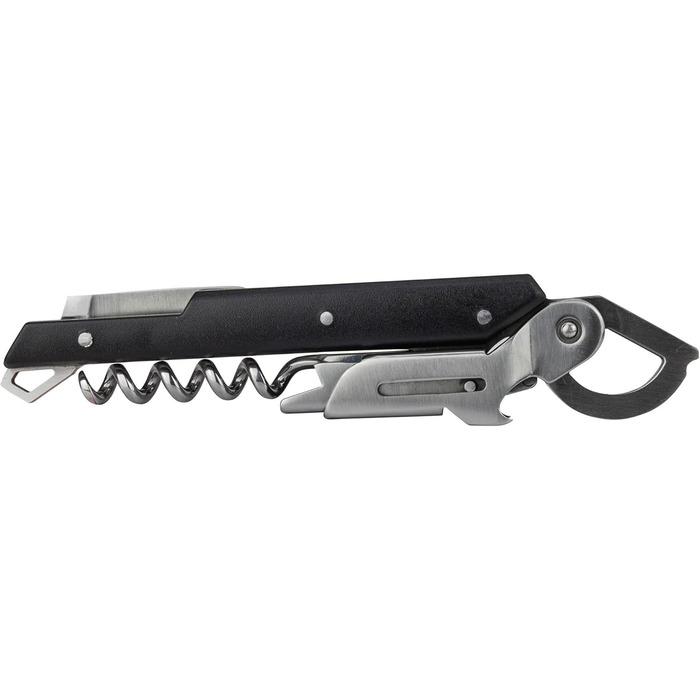 Peugeot corkscrew with bottle opener and cap cutter, Clavelin, stainless steel/ABS, 14 cm, 200428