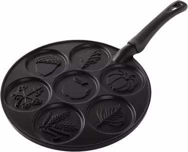 Nordic Ware Holiday Aluminum Pancake Pan 26.7 cm (Autumn Leaves Pancake)