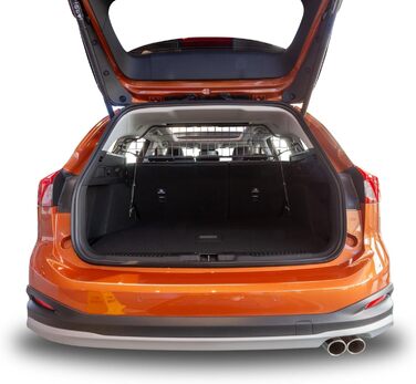 Сітка для собак Travall Ford Focus (2018-): автомобільна перегородка для собак, захист багажника, міцне сталеве сітка