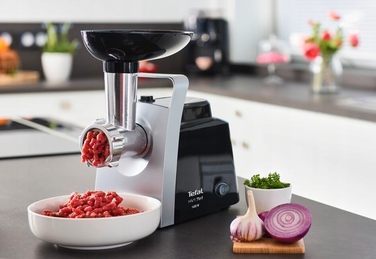 М'ясорубка Tefal NE108831 HV1 7в1, чорна, 1400 Вт