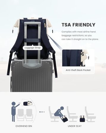 Сумка-рюкзак LOVEVOOK для жінок, водонепроникний рюкзак для ноутбука, шкільна сумка для підлітків, елегантний рюкзак на день, сумка-тоут 2 в 1, 15.6 дюймів, сумка для роботи, сумка для вчителя, туристичний рюкзак для університету, офісу, бежевого та хакі 