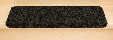 Kettelservice Metzker Step Mats Ramon Rectangular - 15 Piece Set - Anthracite Gray - No Plastic Corners