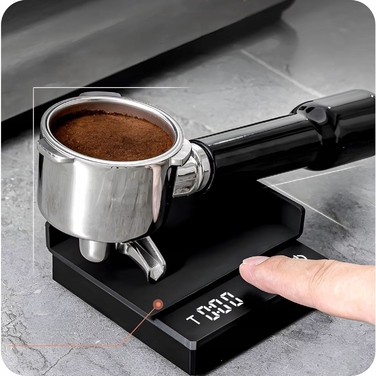 Ваги для кави еспресо з таймером, точність 0.1 г, USB-C, кухонні ювелірні ваги до 2 кг