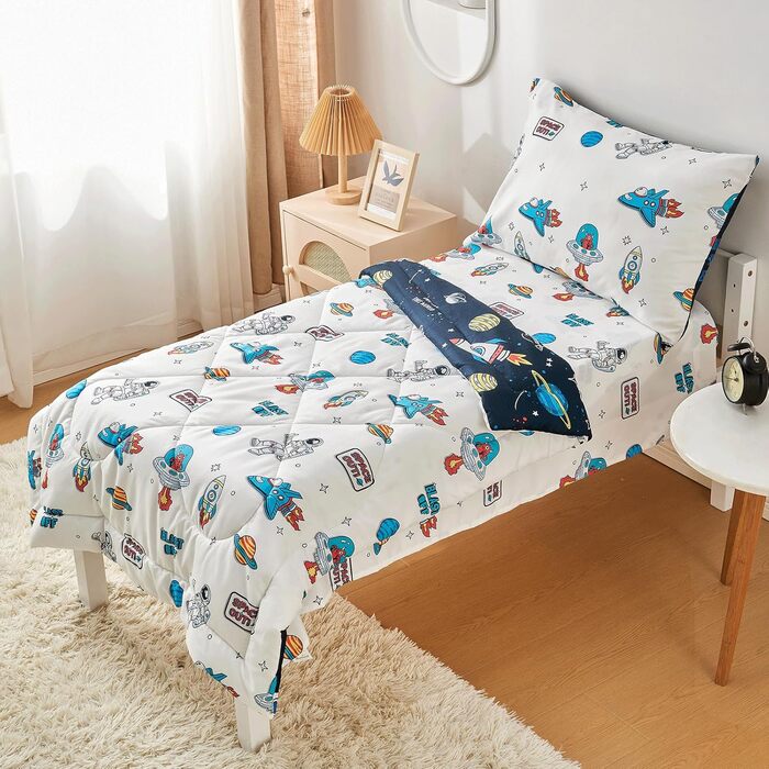 Дитяча постільна брова Beeweed з космічним дизайном (4 частини)