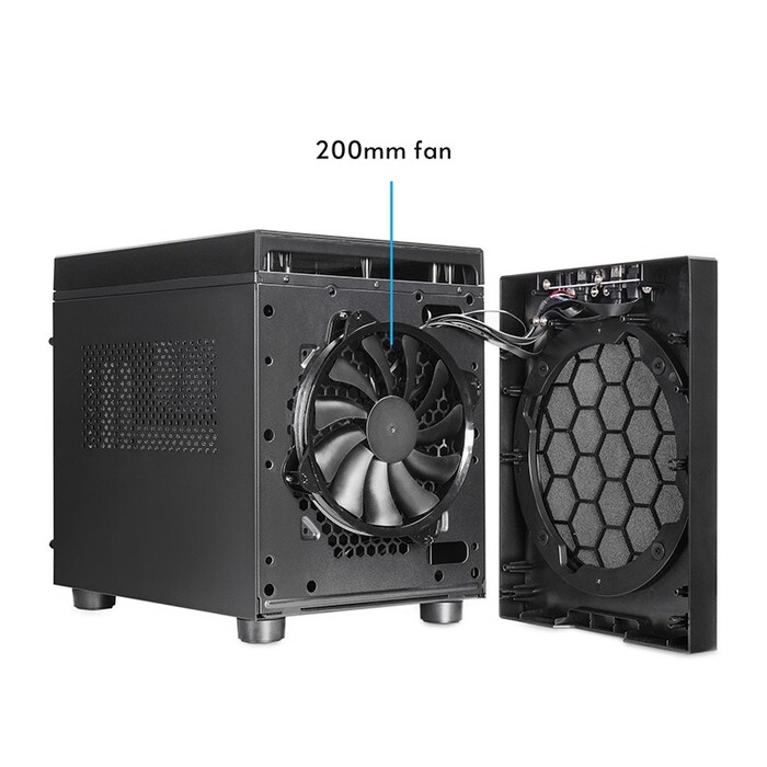 Корпус Chieftec CI-03B-OP Cube Case, чорний