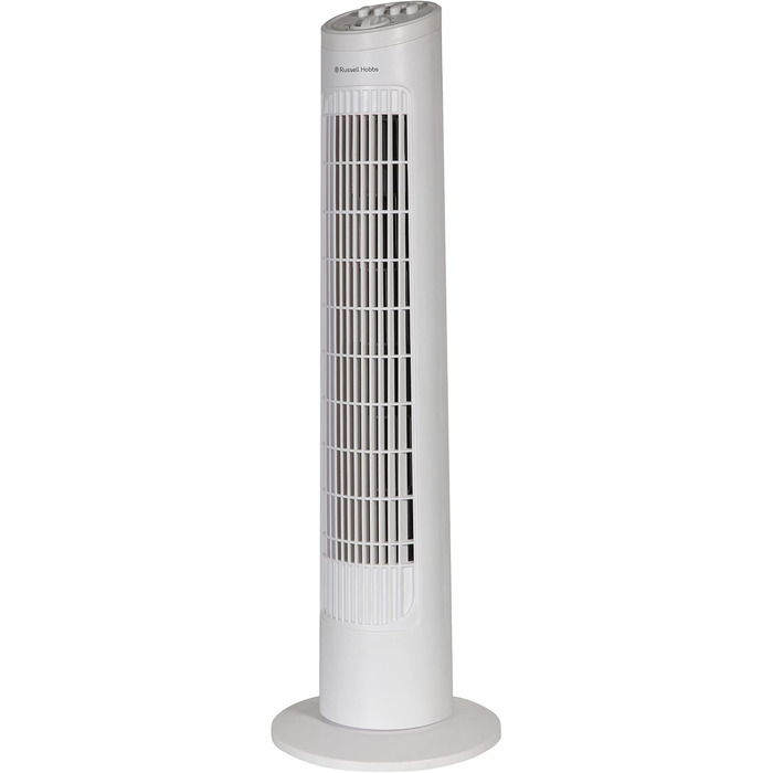 Турбовентилятор Russell Hobbs RHTF2921: 74 см, 3 швидкості, таймер, для дому та офісу, білий