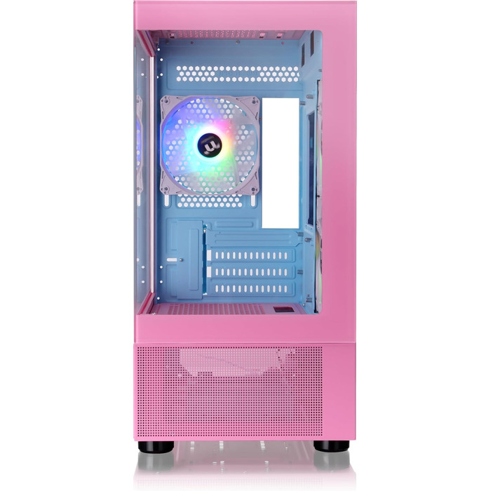 Корпус ПК Thermaltake TG ARGB Micro-Tower View 170 з Tempered Glass, 3 вентилятори ARGB, підтримка радіаторів 240/280mm, білий (Bubble Pink)