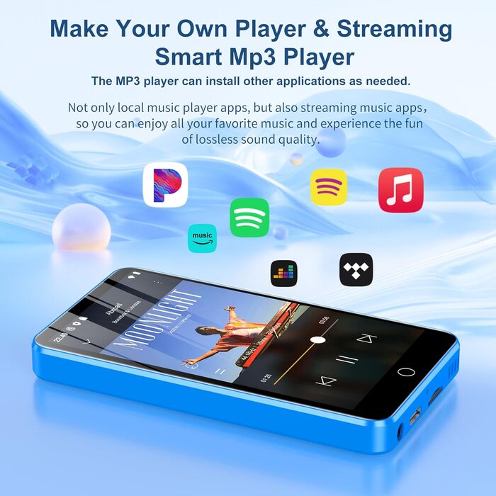 MP3 плеєр 80GB Bluetooth WiFi, 4.0