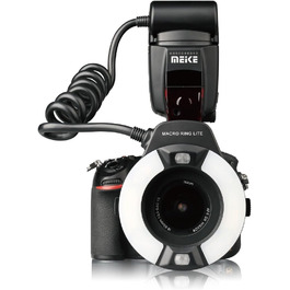 Кольцевий світловий прилад Meike MK-14EXT-N з LED AF Assist для камер Nikon DSLR
