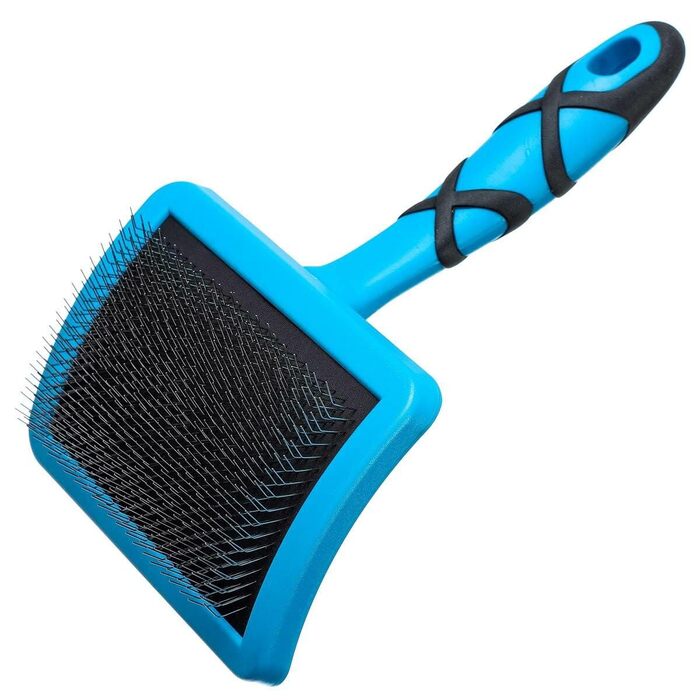 Професійна щітка для собак GROOM PROFESSIONAL - вибіркове розпушування, для довгої та короткої шерсті, синього кольору (L)