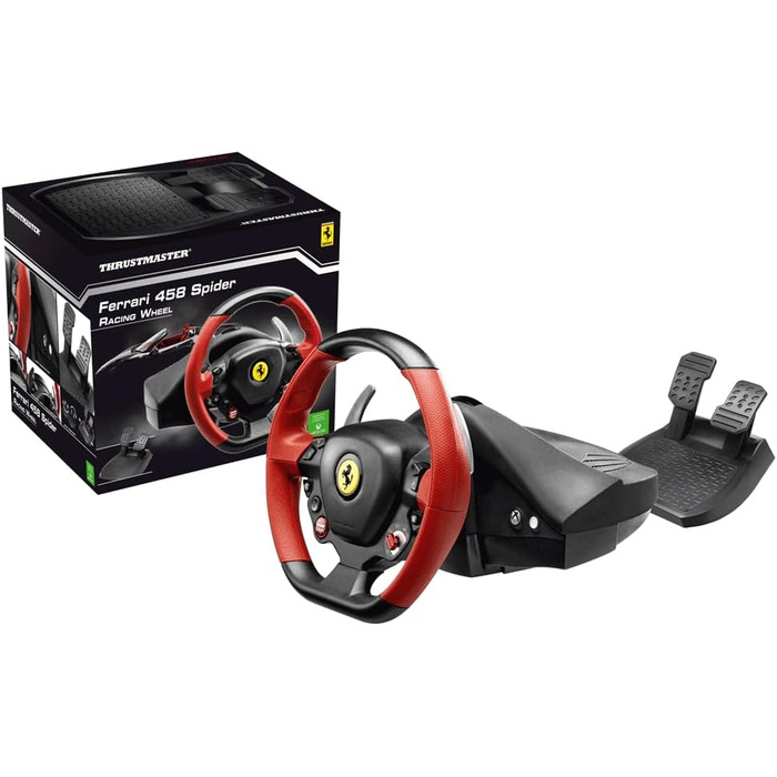 Руль Thrustmaster Ferrari 458 Spider Racing Wheel для Xbox One/Series X|S - офіційний ліцензований аксесуар