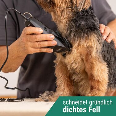 Машинка для стрижки собак Agrarzone Edition Wahl 1400 з набором гребінців - тиха професійна машинка Moser для маленьких собак, як Йоркширський тер'єр, ергономічна та довговічна