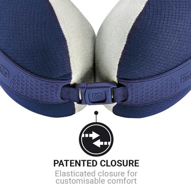 Подушка для шиї Go Travel Memory Dreamer, темно-синій, стандартний розмір