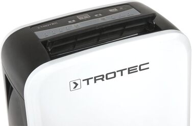 Електричний осушувач повітря Trotec TTK 54 E – продуктивність 24 л/добу, для площі до 40 м² та об'єму 100 м³, з автовимкненням, для квартири та спальні