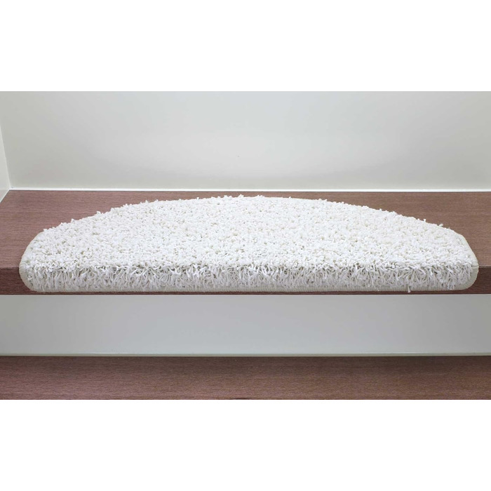 Ступінчасті килимки Kettelservice-Metzker Shaggy - набір 15 шт. (кремовий)