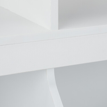 Relaxdays Kids' Shelving Unit, 4 Compartments