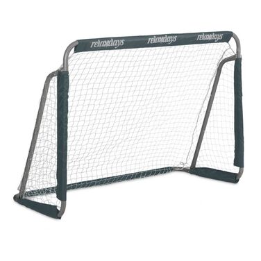 Relaxdays Soccer Goal in Grey