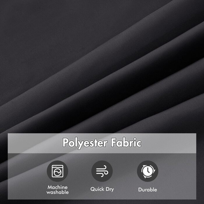 Шторка для душу MIULEE 180x200 см, зелена, водонепроникна, антигрибкова, текстильна, для ванни та душу, з 12 кільцями