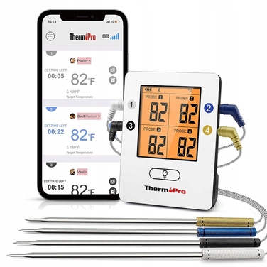 Електронний термометр із щупом ThermoPro, діапазон -10-300 °C