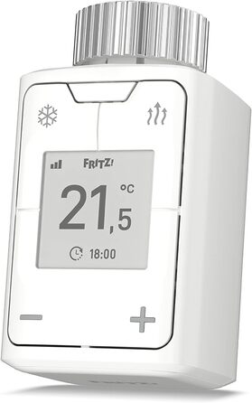FRITZ!DECT 302 - розумний терморегулятор для опалення, сумісний з FRITZ!Box та звичайними термостатичними клапанами