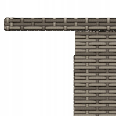 Прямокутний стіл з техноротанга VidaXL, 100 x 55 x 73 см