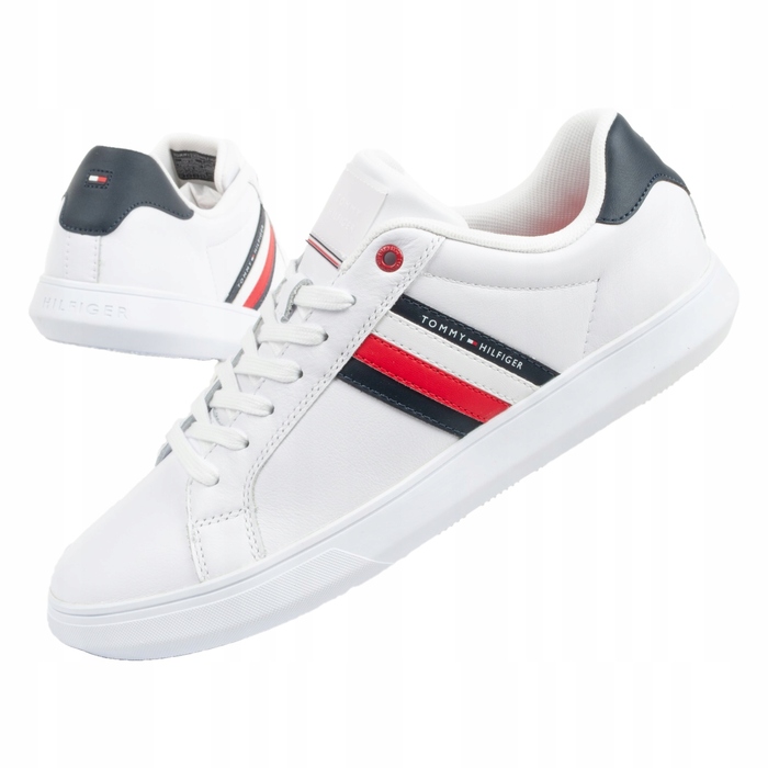 Чоловічі шкіряні кросівки Tommy Hilfiger Essential Leather Cupsole, розмір 44
