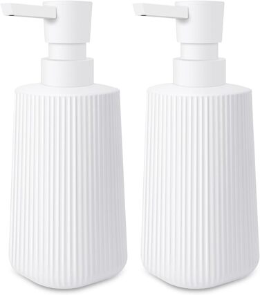 Дозатор мила скляний матовий HMJIA для кухні та ванної кімнати, з помповим механізмом