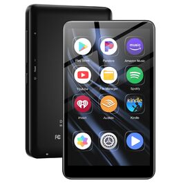 MP3 плеєр 160GB з Bluetooth, Wi-Fi, Android 13.0 та Spotify - чорний