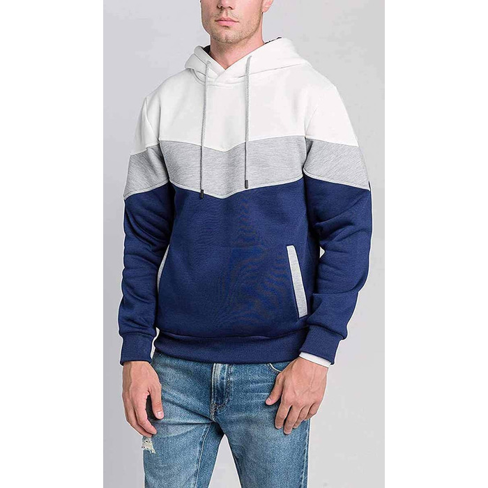 Чоловічий світшот з капюшоном, блакитний: стильний та зручний худі