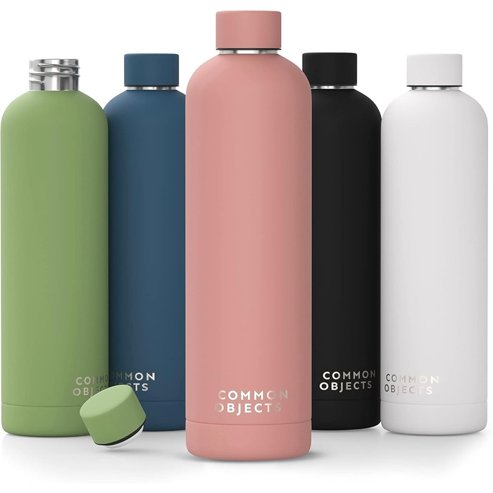 Stainless Steel Drinking Bottle | Leak-Proof, Insulated Thermos Bottle | Carbonated Water Suitable | Sports Bottle, water bottle, thermos | Office, Gym, Outdoor | THE ORIGINAL (Light Pink, 500 ml)