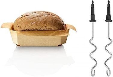 Bosch Hand Mixer Styline MFQ4835DE, 2x whisks, 2 stainless steel dough hooks, dishwasher-safe, 575 W, white