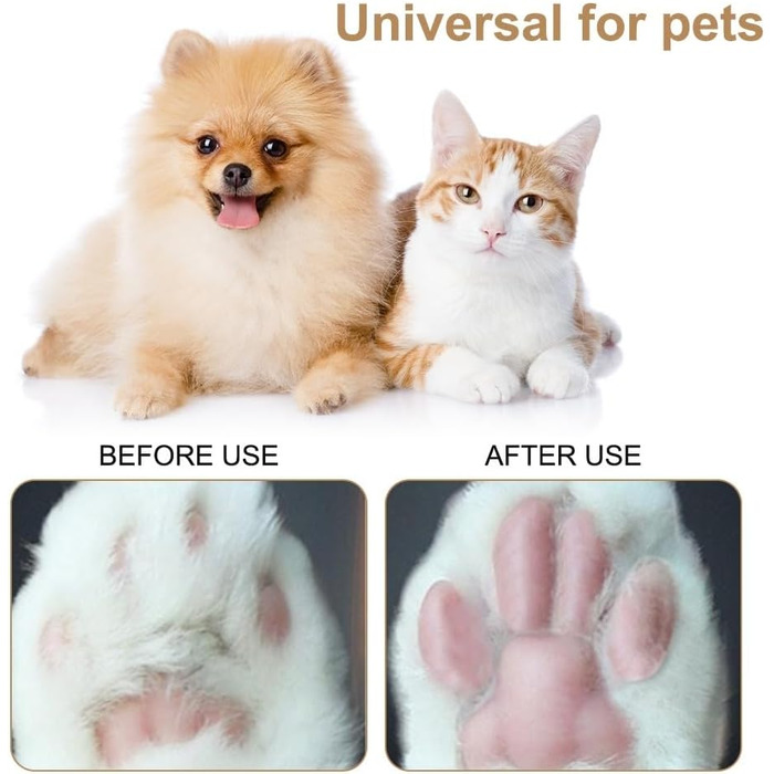 Електрична машинка для стрижки тварин з LED-підсвіткою, бездротова, USB, для собак, котів, догляду за лапами, обличчям, тілом, чорна