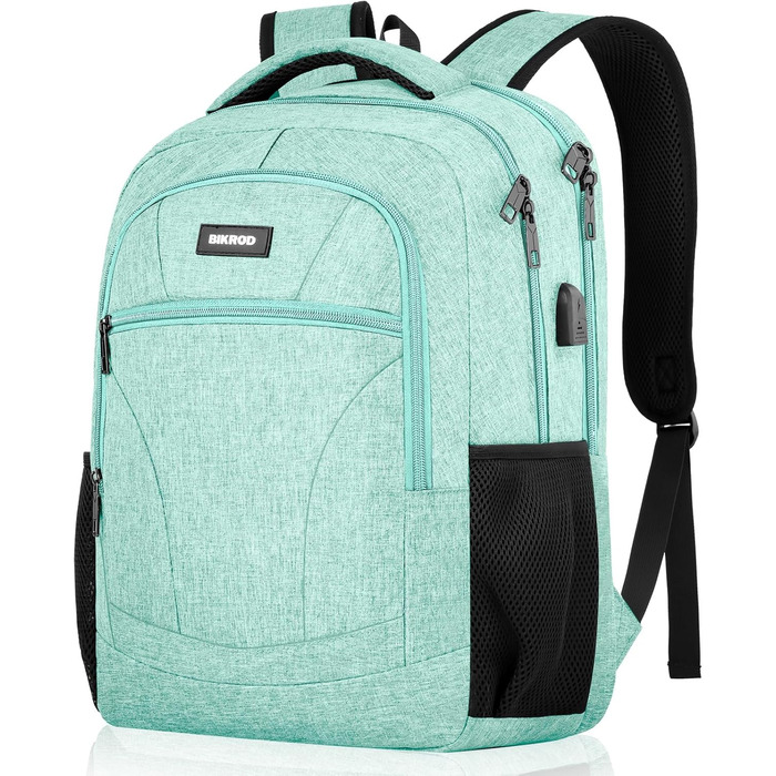 Рюкзак BIKROD для чоловіків та жінок, шкільний рюкзак для хлопчиків та дівчаток-підлітків, 15.6