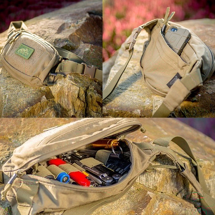 Поясна сумка Helikon-Tex POSSUM Cordura, колір Shadow Grey