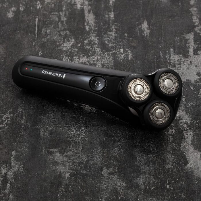 Електричний голчастий верстат Remington X5 для чоловіків [для сухого та вологого гоління] з поворотним голівкою 360°, тримером, PowerSense, акумулятором та USB-зарядкою (замінний гол. блок XR1750)