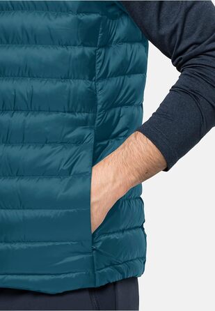 Чоловіча жилетка Jack Wolfskin Pack & Go Weste, 3XL, Blue Coral
