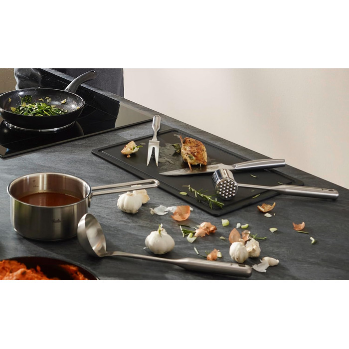 Фісслер Fleischklopfer (28 см) - м'ясорубка, молоток для відбивання м'яса, з отвором для підвішування, придатний для миття в посудомийній машині