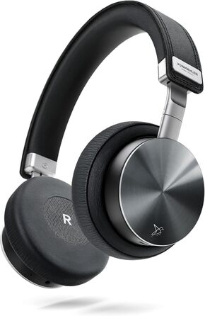 Бездротові навушники VONMÄHLEN Concert One Bluetooth On-Ear з кейсом, мікрофоном та AUX, 40 мм (Чорний)