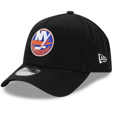 Кепка бейсболка New Era 9Forty A-Frame NHL New York Islanders, чорна, оригінальна