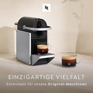 Капсули Nespresso Original: набір 100 шт. Еспресо та Лунго, різні ступені обсмаження, сумісні з оригінальними капсульними машинами