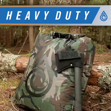 Водонепроникні сумки AquaQuest Rogue 10-100 л, камуфляж/оливковий