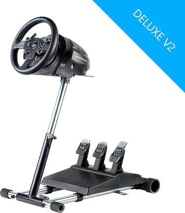 Стійка для керма та педалей Wheel Stand Pro Deluxe V2 для Thrustmaster TS-PC/T-GT/TS-XW / T150 Pro, wspt500, чорна