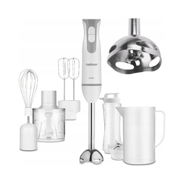 Занурювальний блендер Zelmer ZHB4555S 800 Вт з подрібнювачем для змішування та збивання