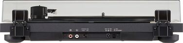 Програвач вінілу Teac TN-180BT-A3 Black з Bluetooth, ремінним приводом, 3 швидкості (33/45/78 об/хв) та вбудованим фонокоректором